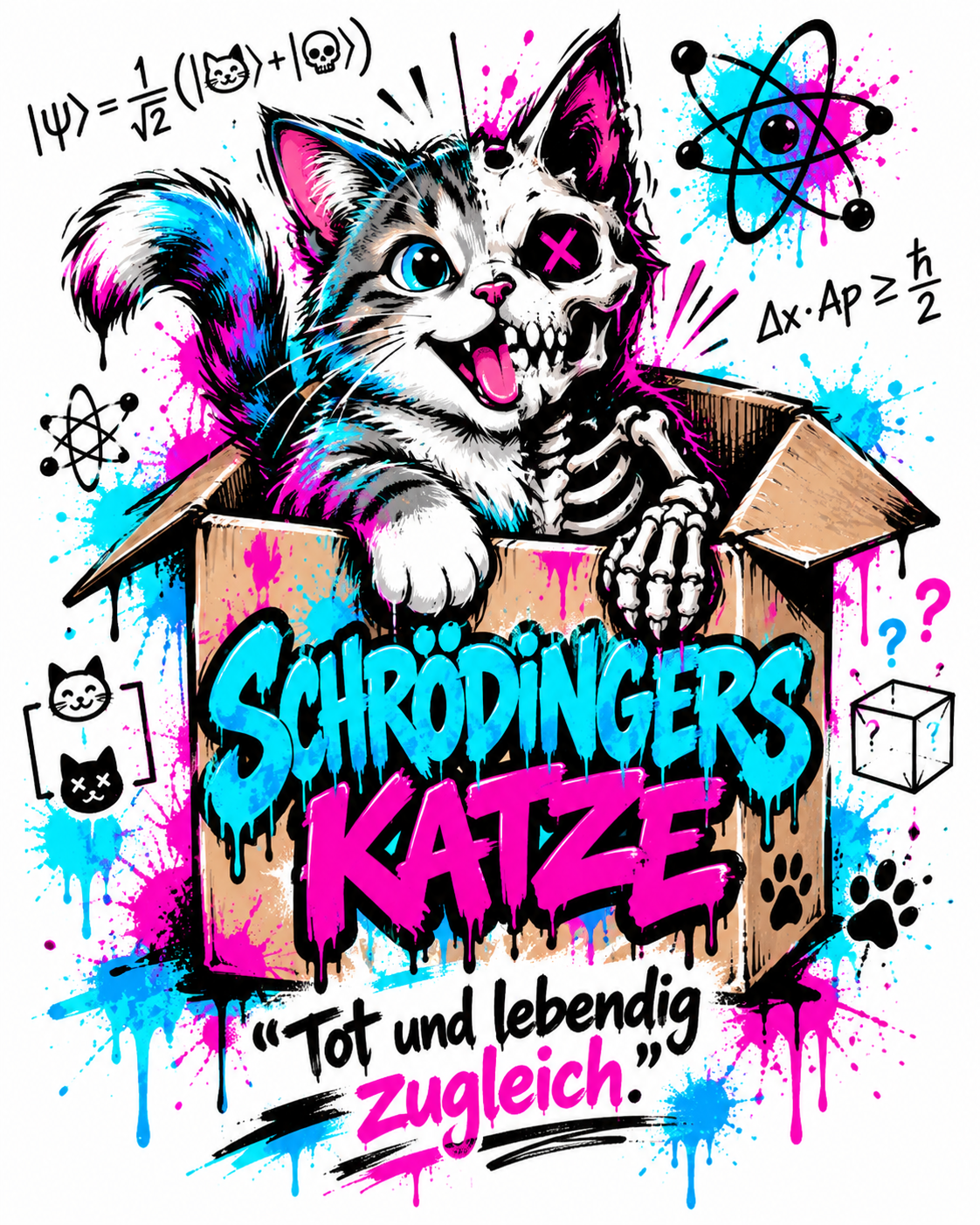 Schrödingers Katze: tot und lebendig zugleich.